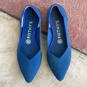 Rothy’s Pointed Flat. Size 7. Barely worn
